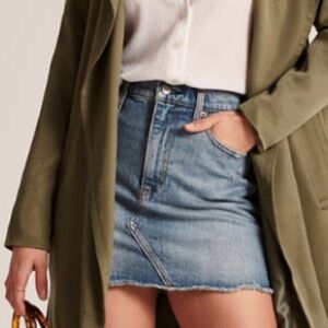 Denim Mini Skirt